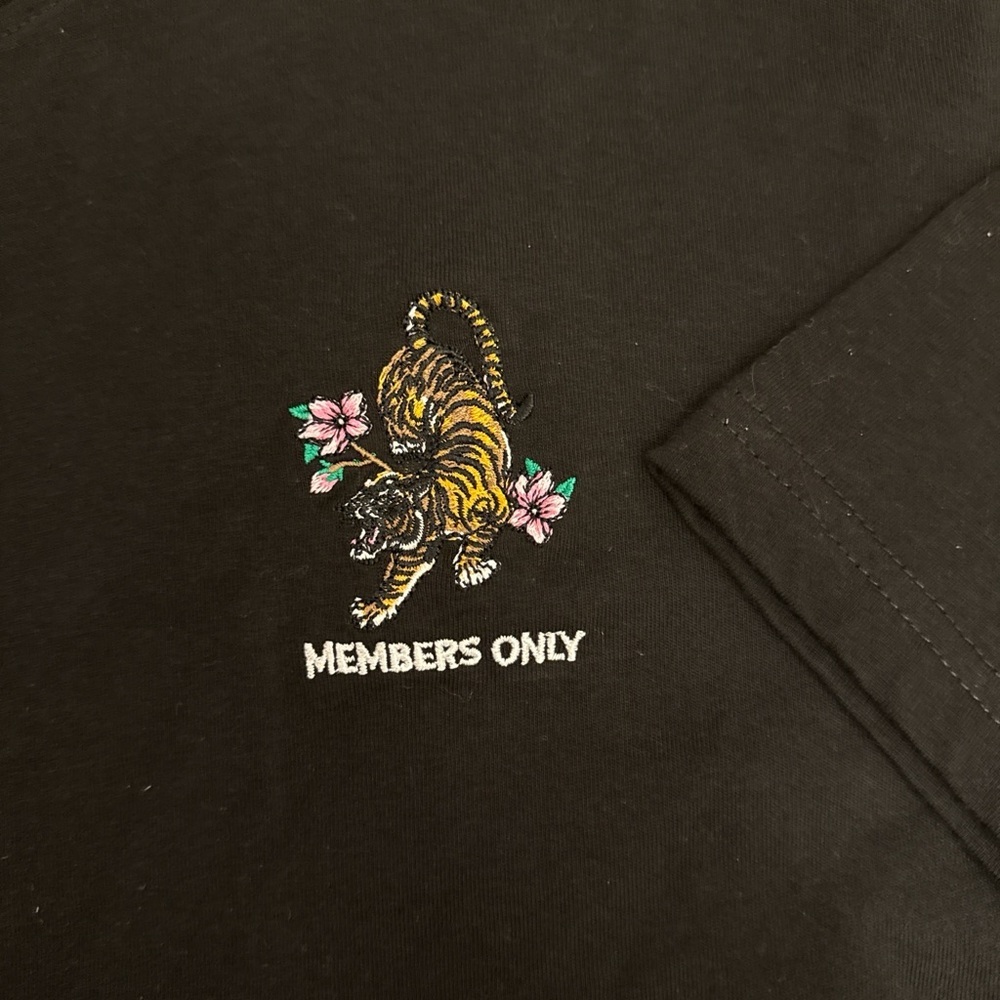 Members Only Embroidered Tiger Tee Men’s 2XL NWT